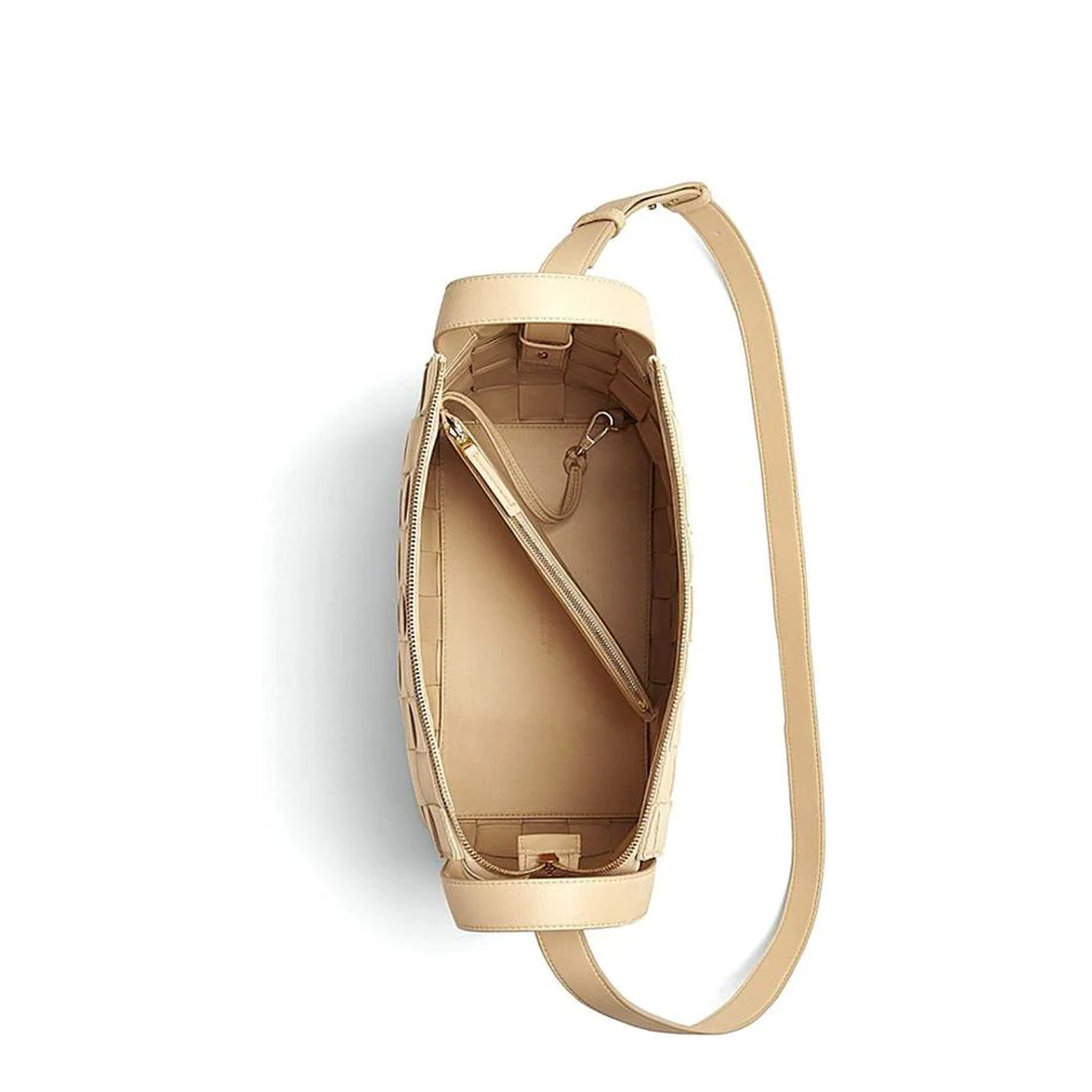 Bowling Cassette Tote Bag Beige - Image 3