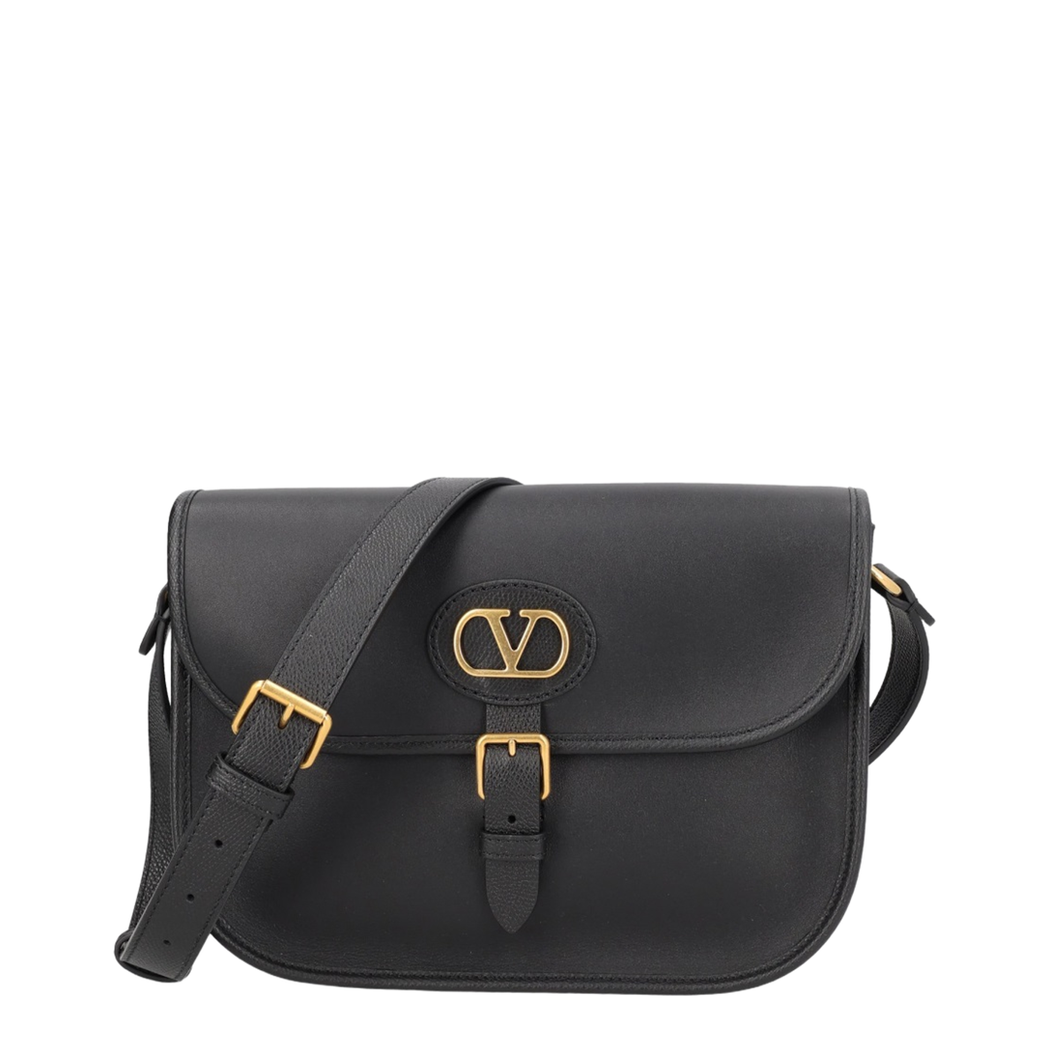 Antibes W20.5 Calfskin Shoulder Bag - Black - Image 1