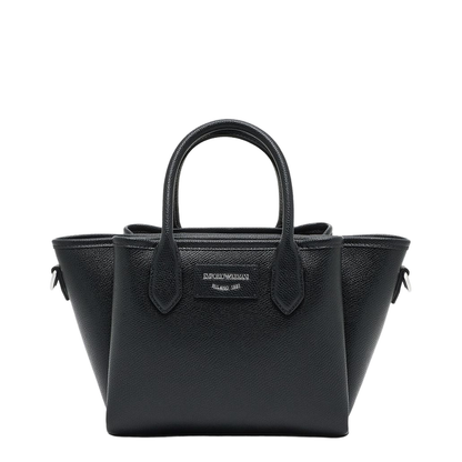 Large Shopper Bag with Palmellato Finish - Image 1