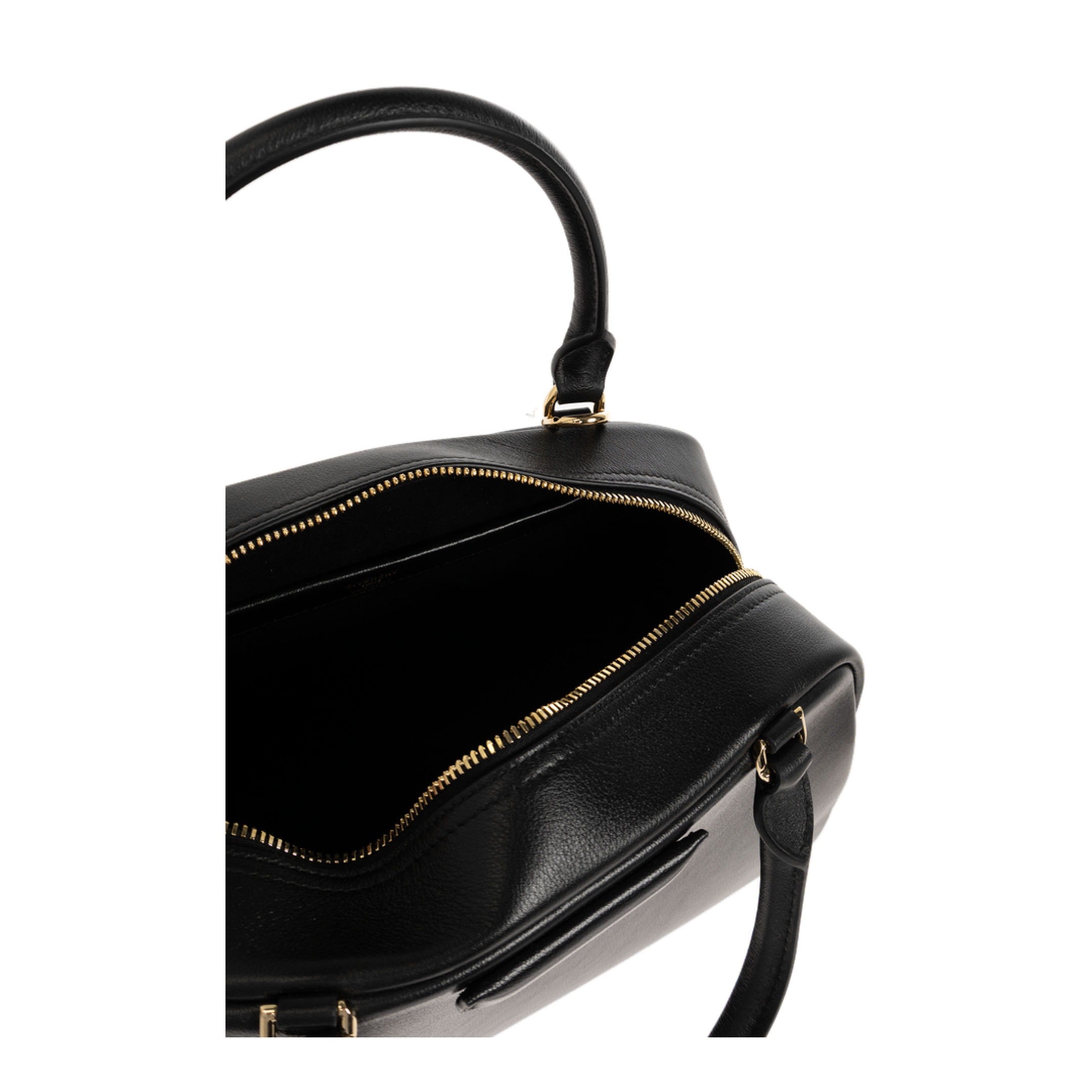 Antigona East-West Calfskin Bowling Bag - Black - Image 5