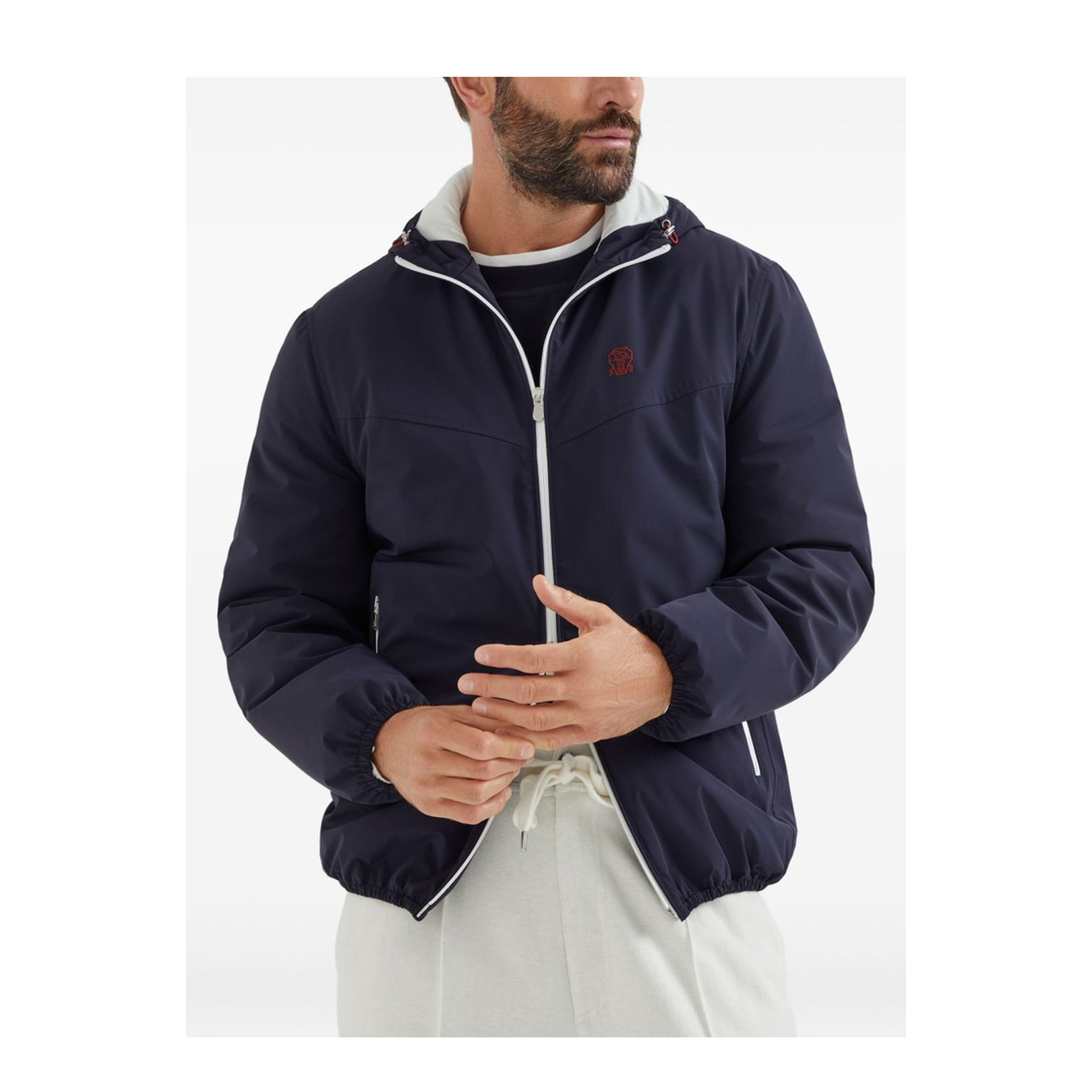 Nylon Blouson Jacket - Image 6