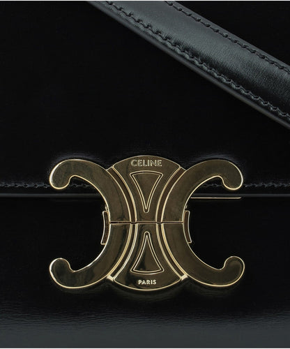 Teen Triomphe Shoulder Bag, Gold Hardware - Image 5