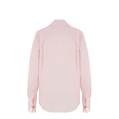 Draped Cotton Shirt - Image 4