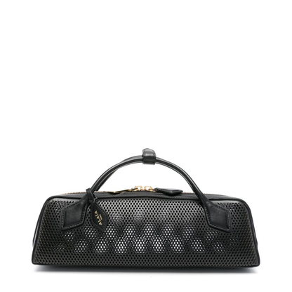 Black Perforated Le Teckel Bag - Image 1
