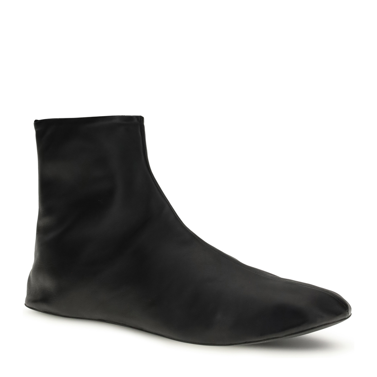 Leather Ankle Boots Lined With Soft Shearling - Image 2