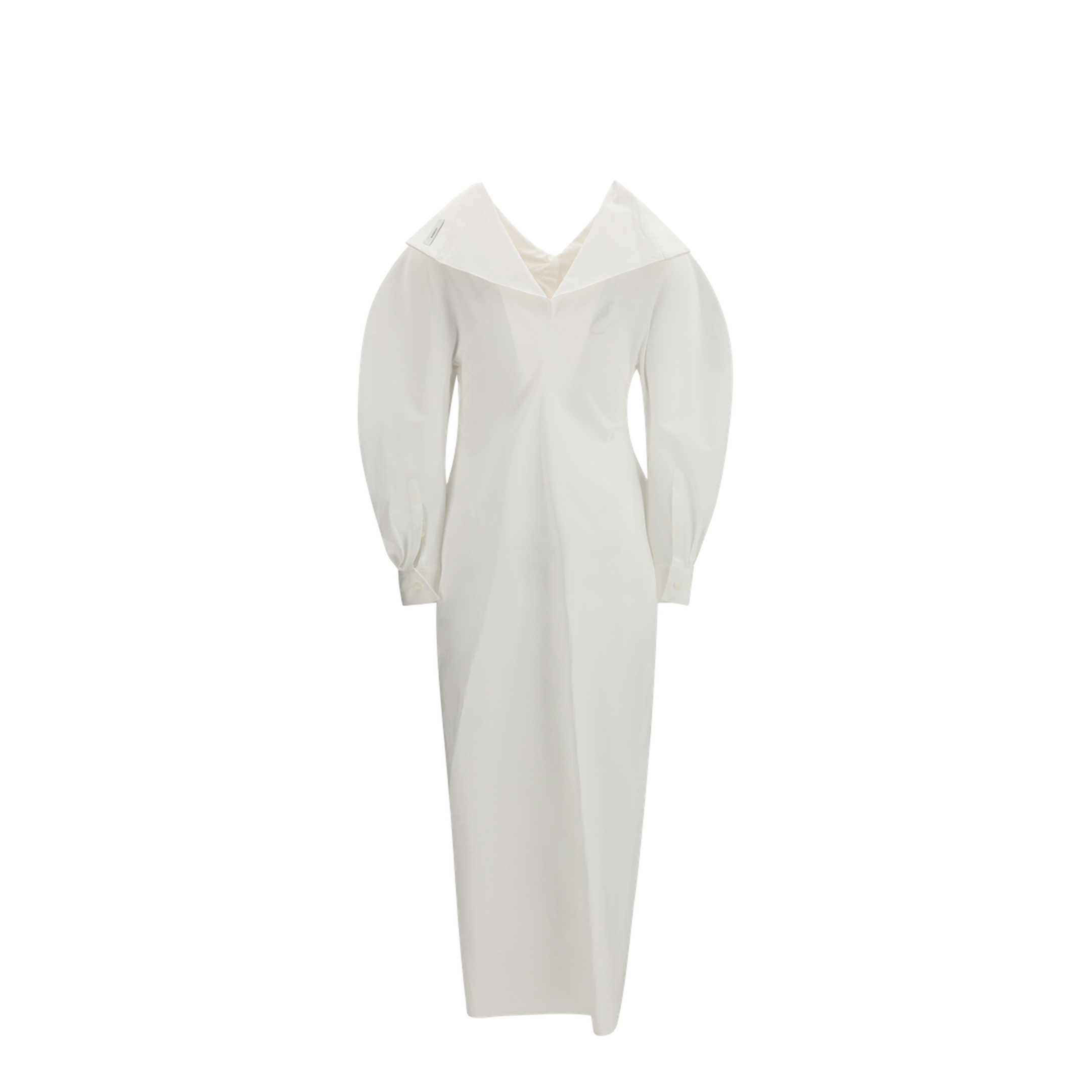 Long Cut-Out Chemisier Dress - Image 2