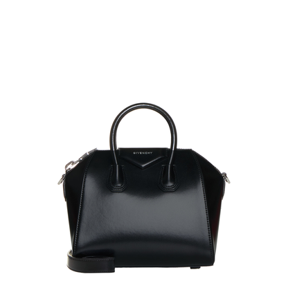 Antigona Mini Bag In Box Leather - Image 1