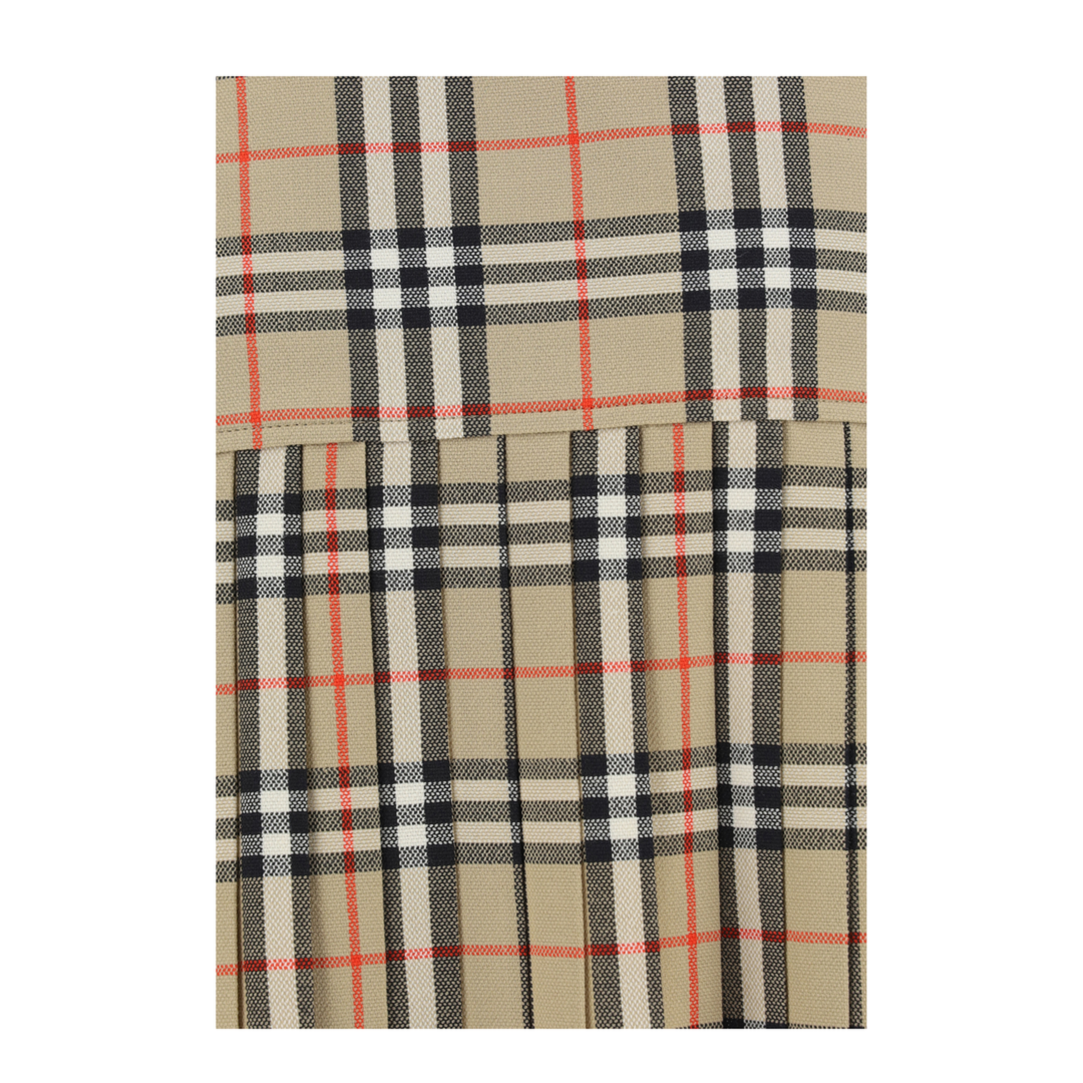 Vintage Check Patterned Skirt - Image 4
