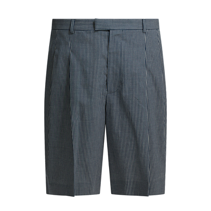 Formal Plaid Shorts - Image 1