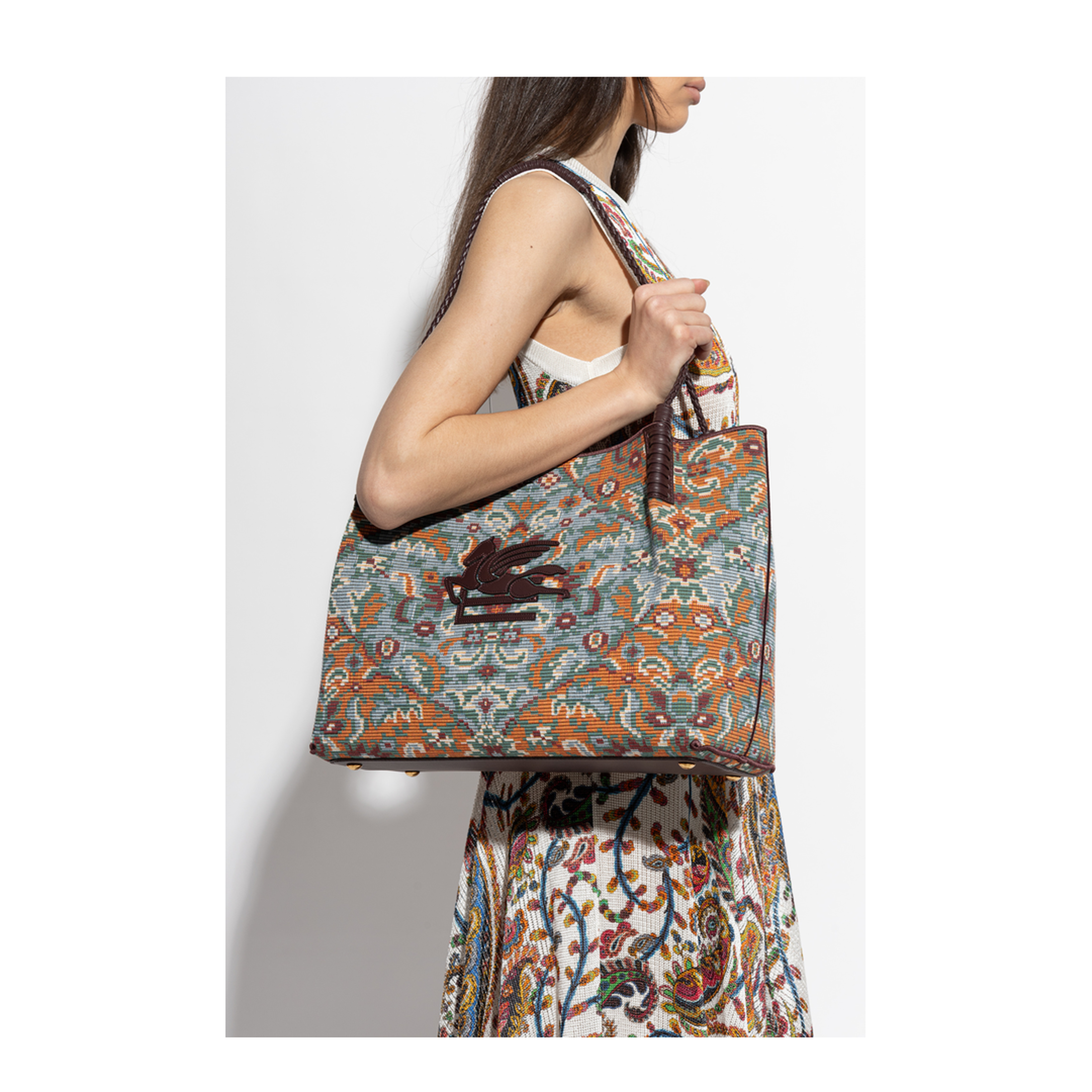 Libra Large Leather Shopper Bag - Arnica - Image 2