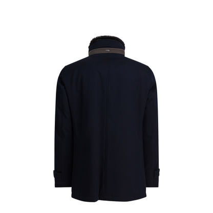 Virgin Wool Long Coat - Image 2