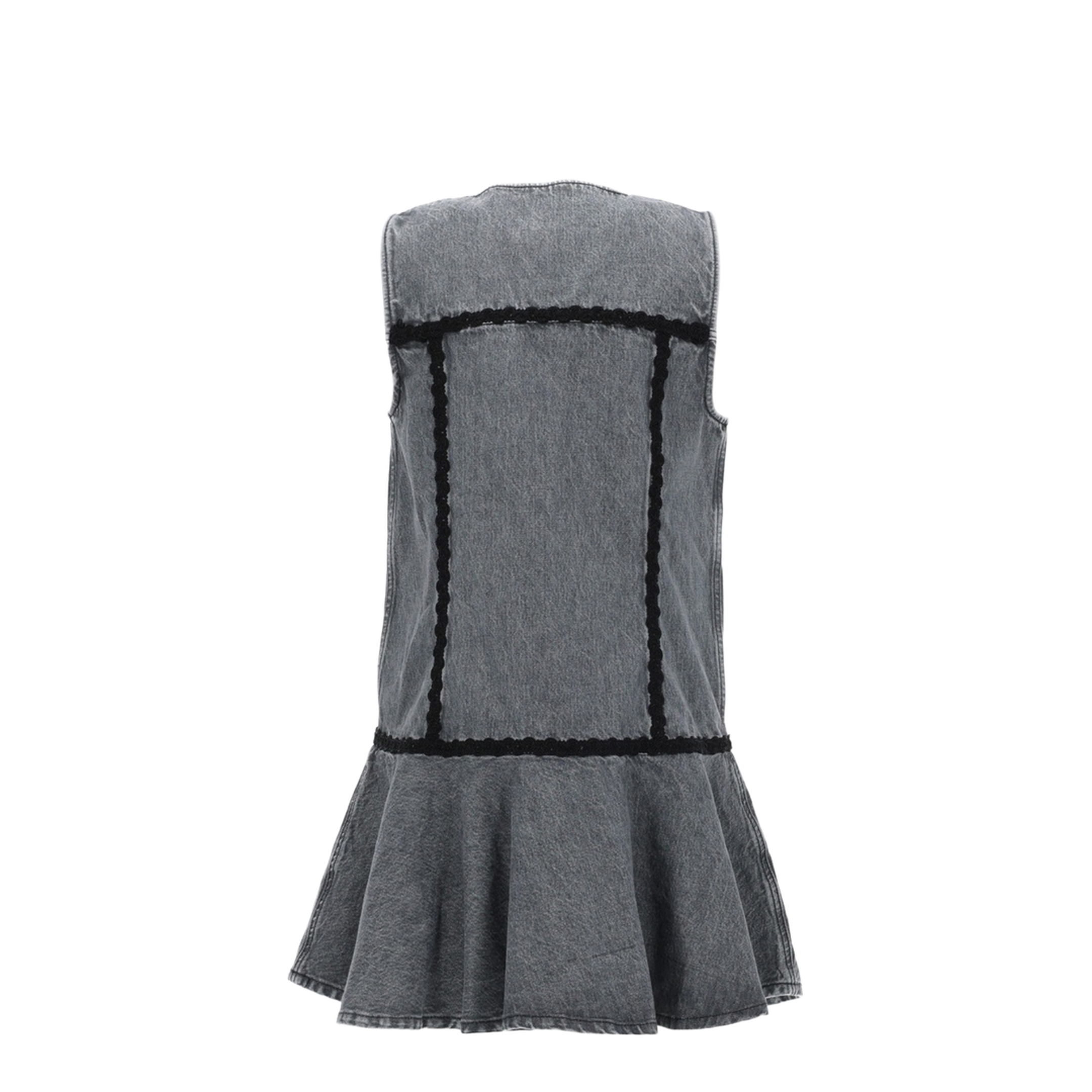 Cotton Mini Dress - Image 3