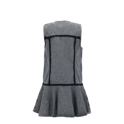 Cotton Mini Dress - Image 3