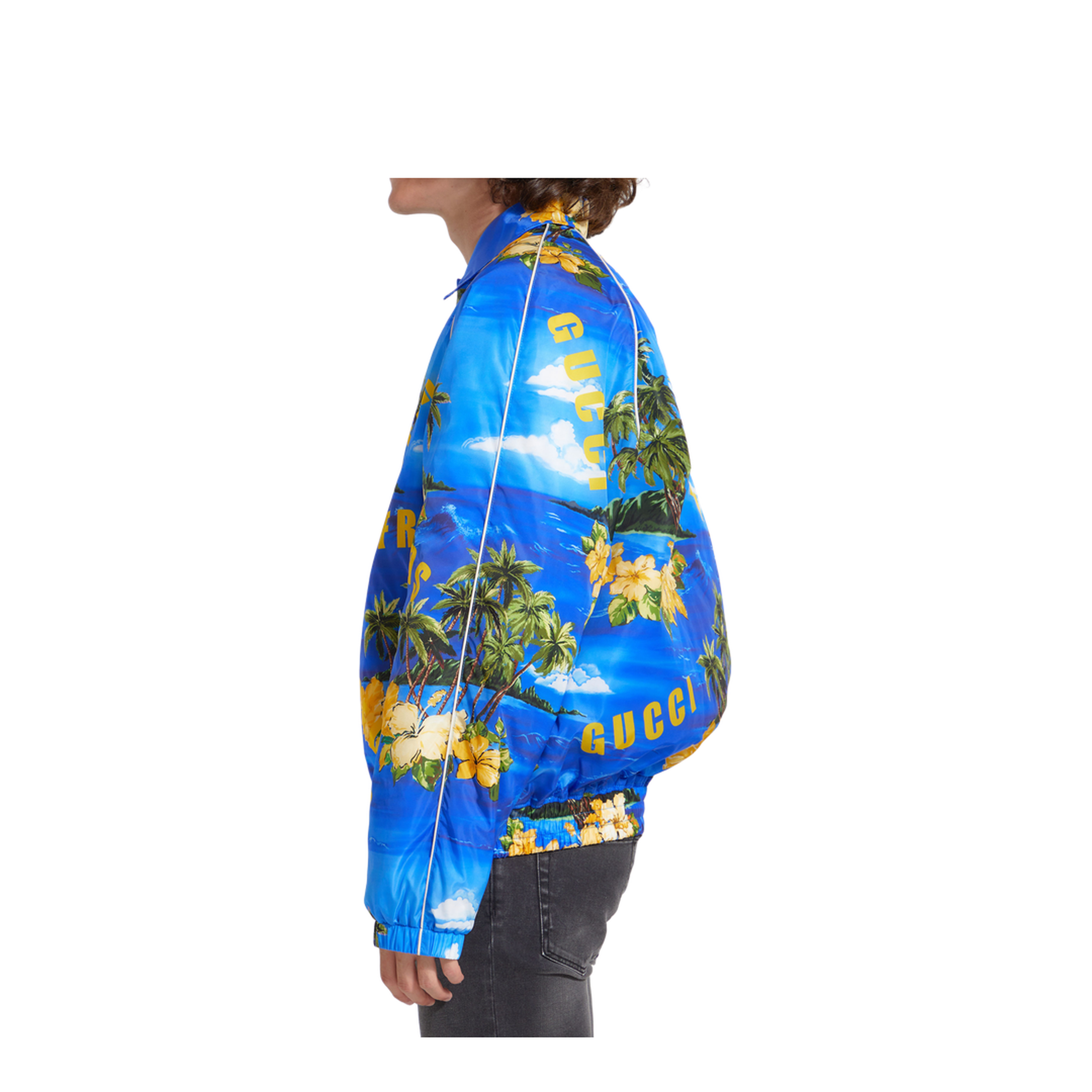 Nylon Jacket with Print - Image 4