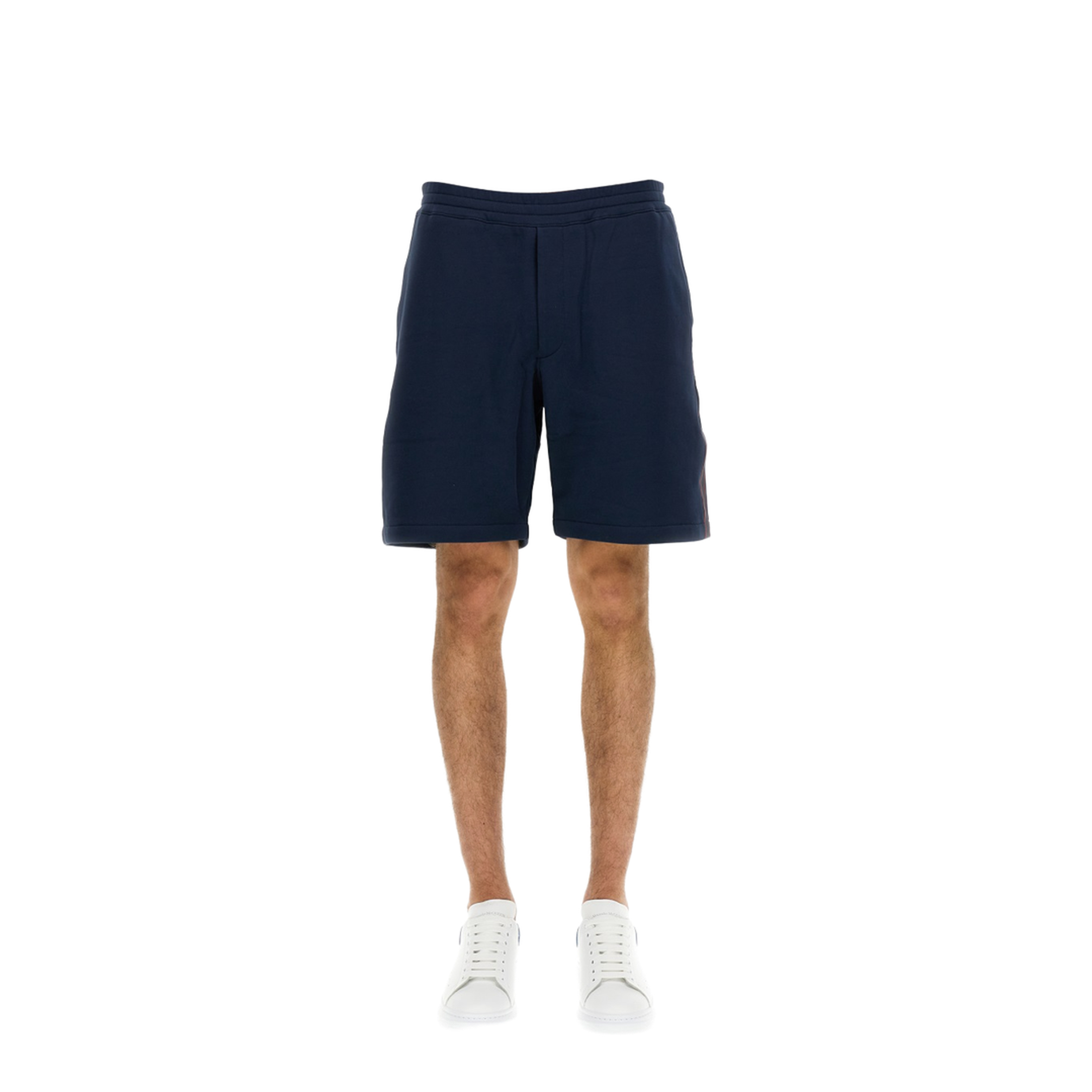 Bermuda Shorts with Selvedge Logo Band - Image 1