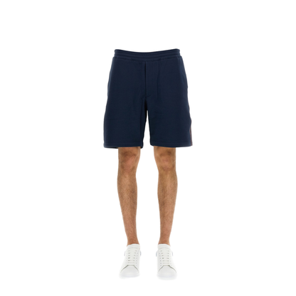Bermuda Shorts with Selvedge Logo Band - Image 1