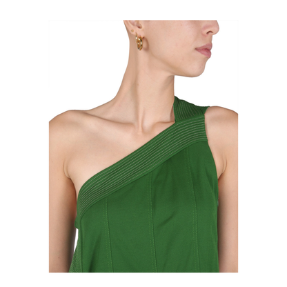 Dress with Contrasting Stitching - Image 4