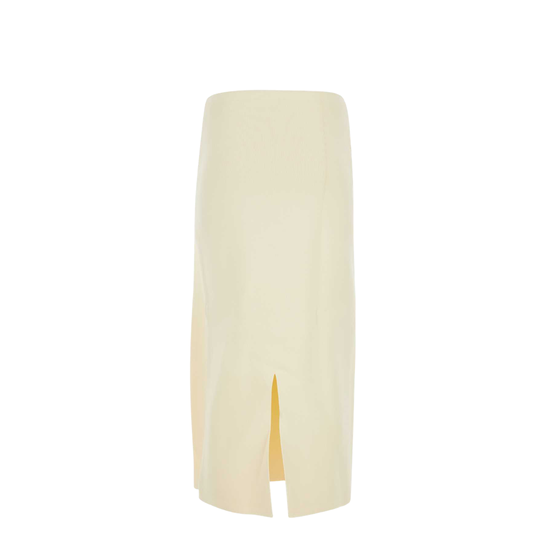 Viscose Skirt Ivory - Image 2