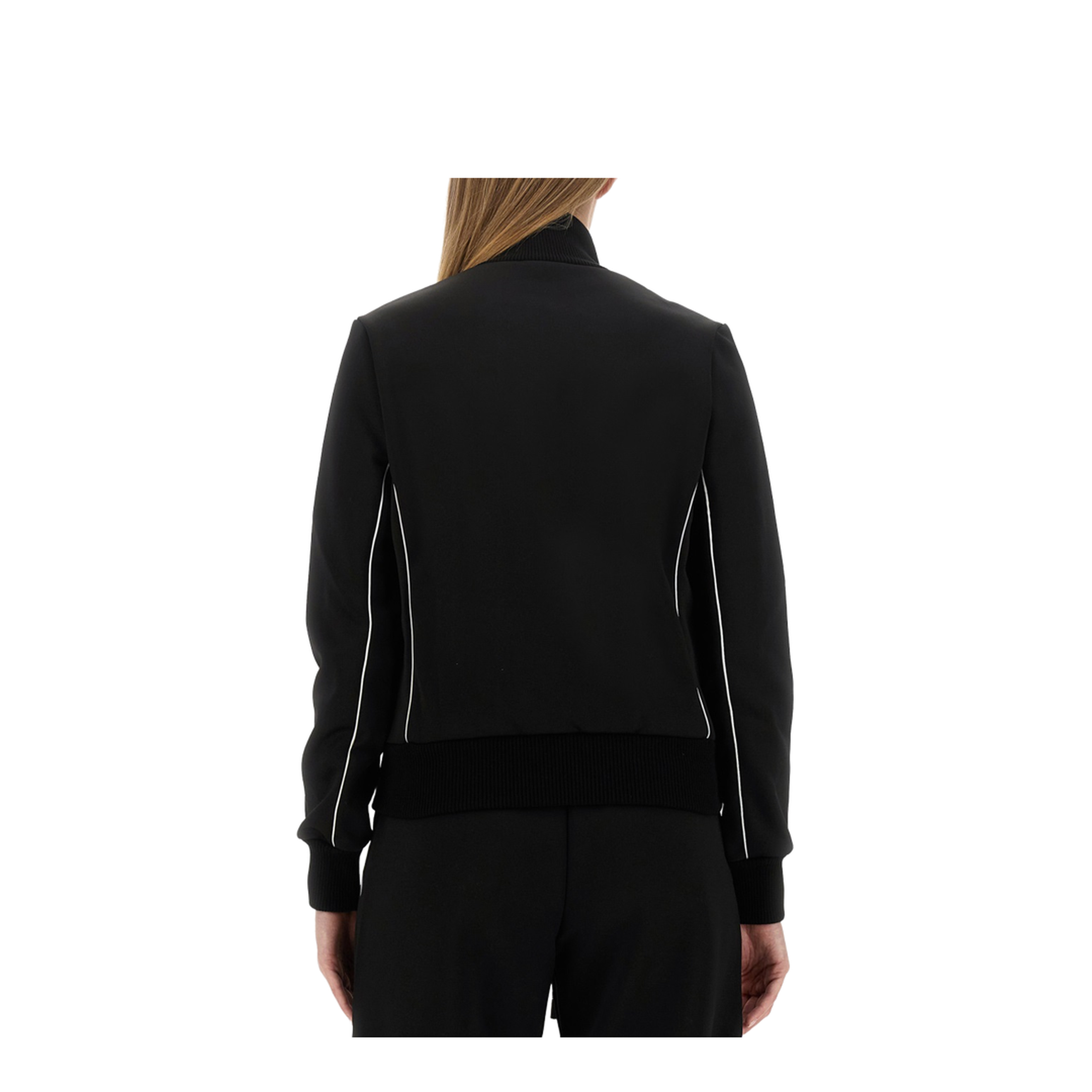 Fitted Track Jacket Black - Image 3