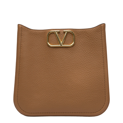 Medium Almond Alltime Shoulder Bag - Image 5