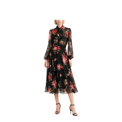 Rose Bouquet Print Top - Image 2