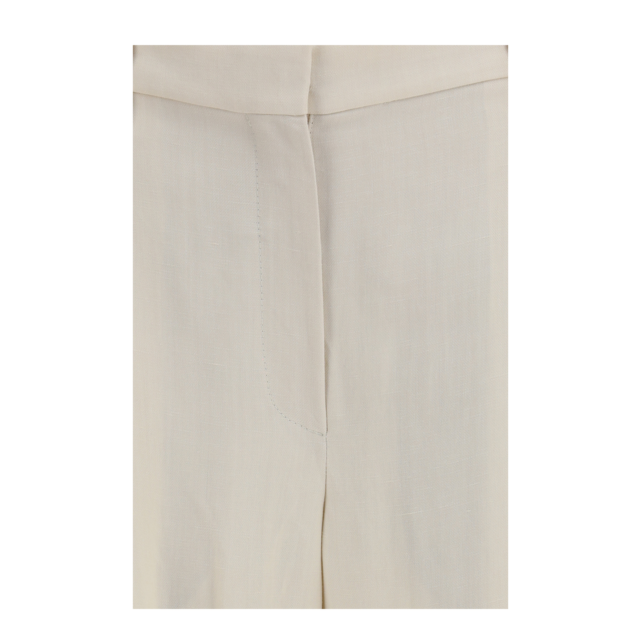 Wide Pants in Fluid Twill - Image 3