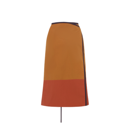 Nylon Midi Skirt - Image 4