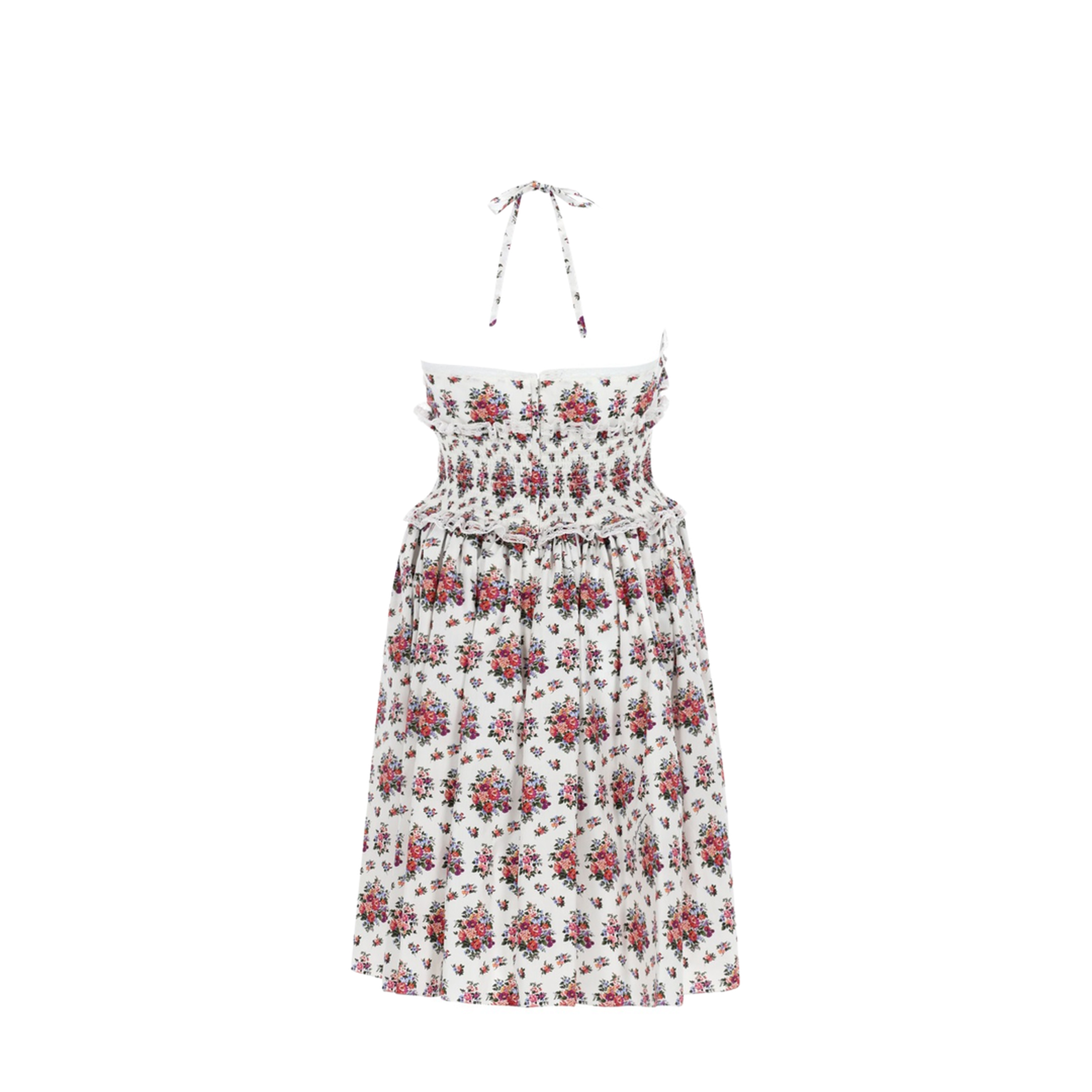 MIDI DRESS WITH FLORAL PRINT - Image 3