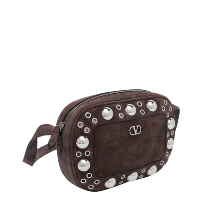 Brown Suede Nellcote Crossbody Bag - Image 1