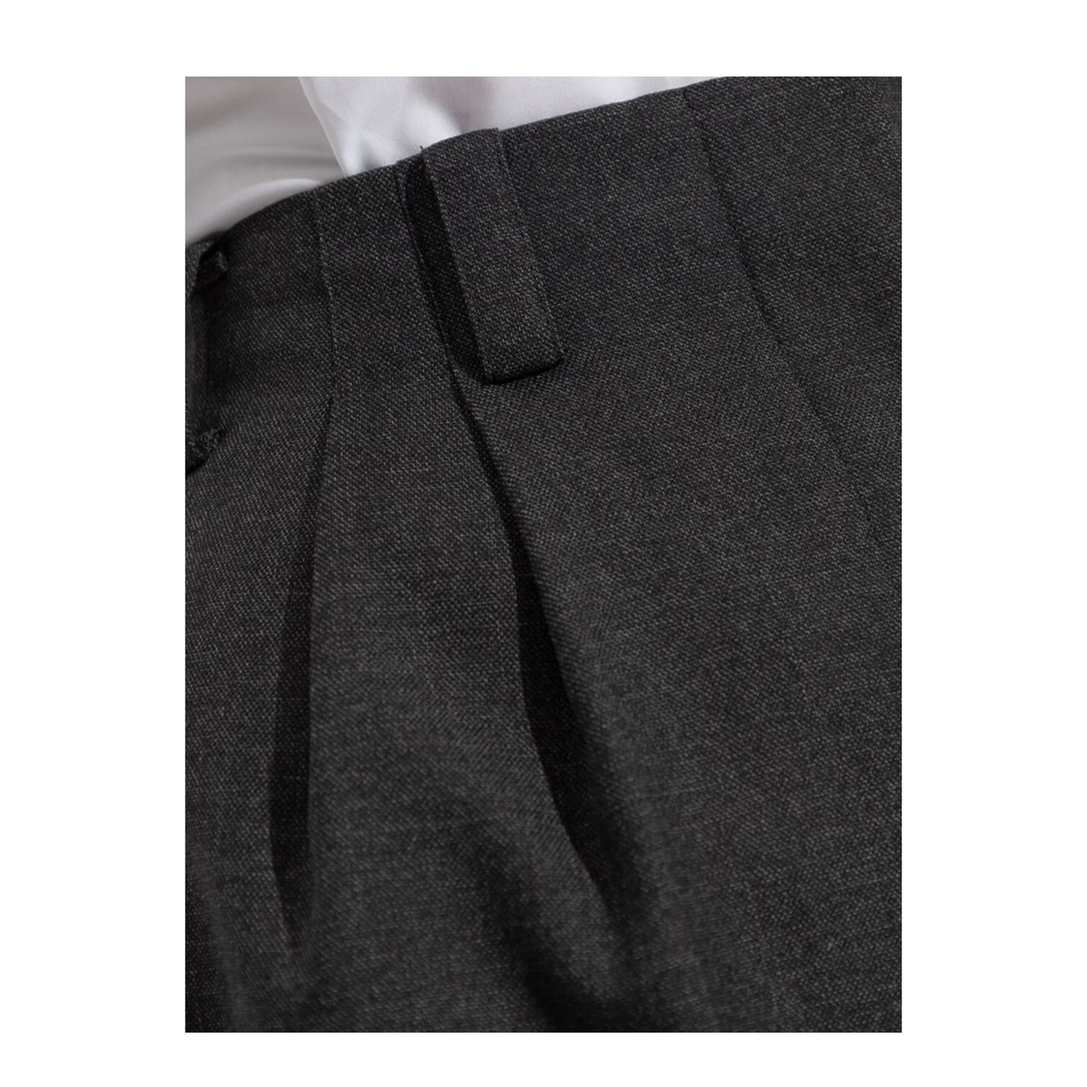 Pleated Wool Trousers - Image 5