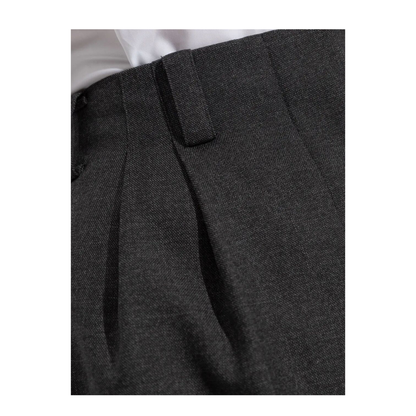 Pleated Wool Trousers - Image 5