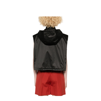 Cropped Gilet with High Collar - Image 3