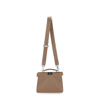 Peekaboo Mini
Brown Nylon Bag - Image 5