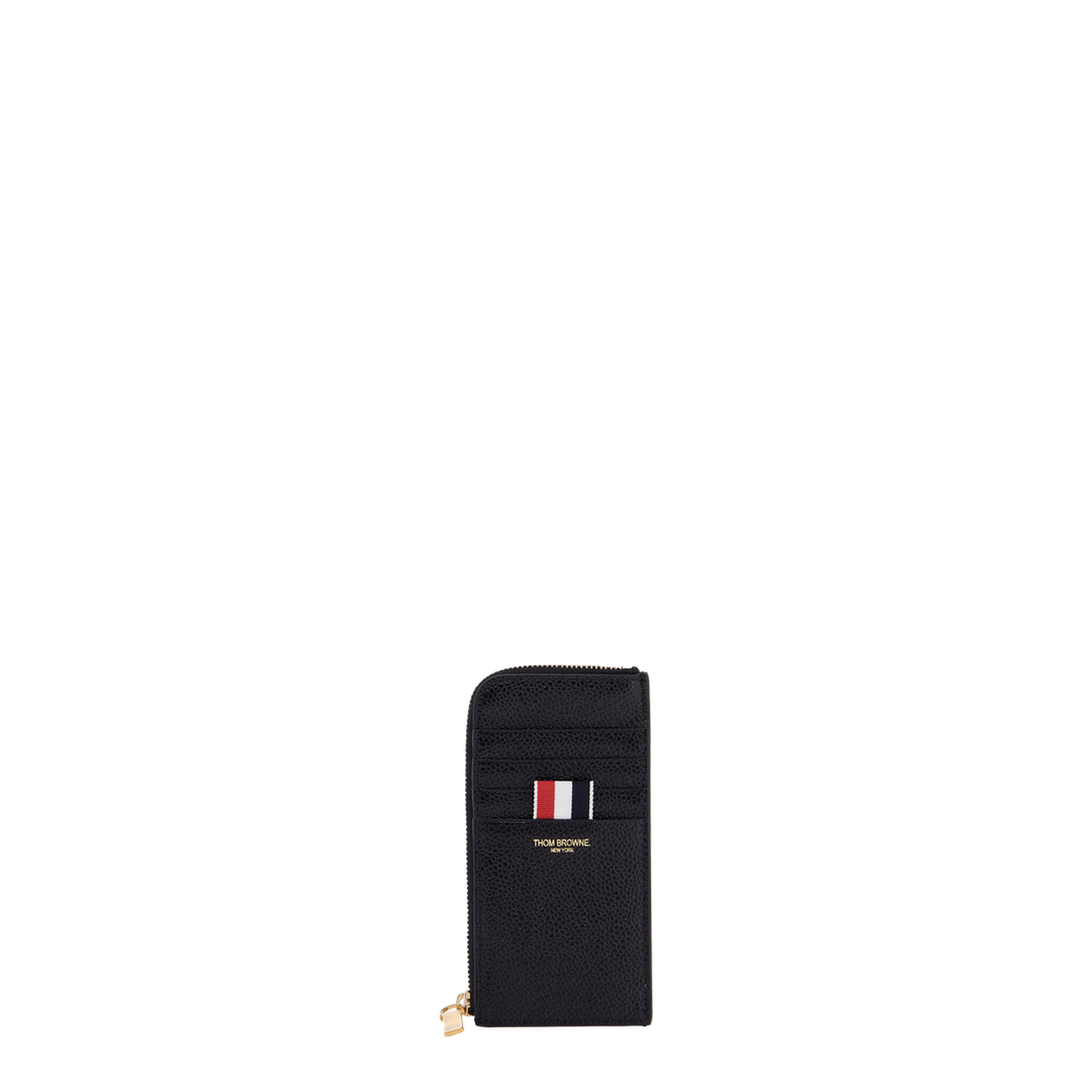 Pebble Grain Leather Cardholder - Image 1