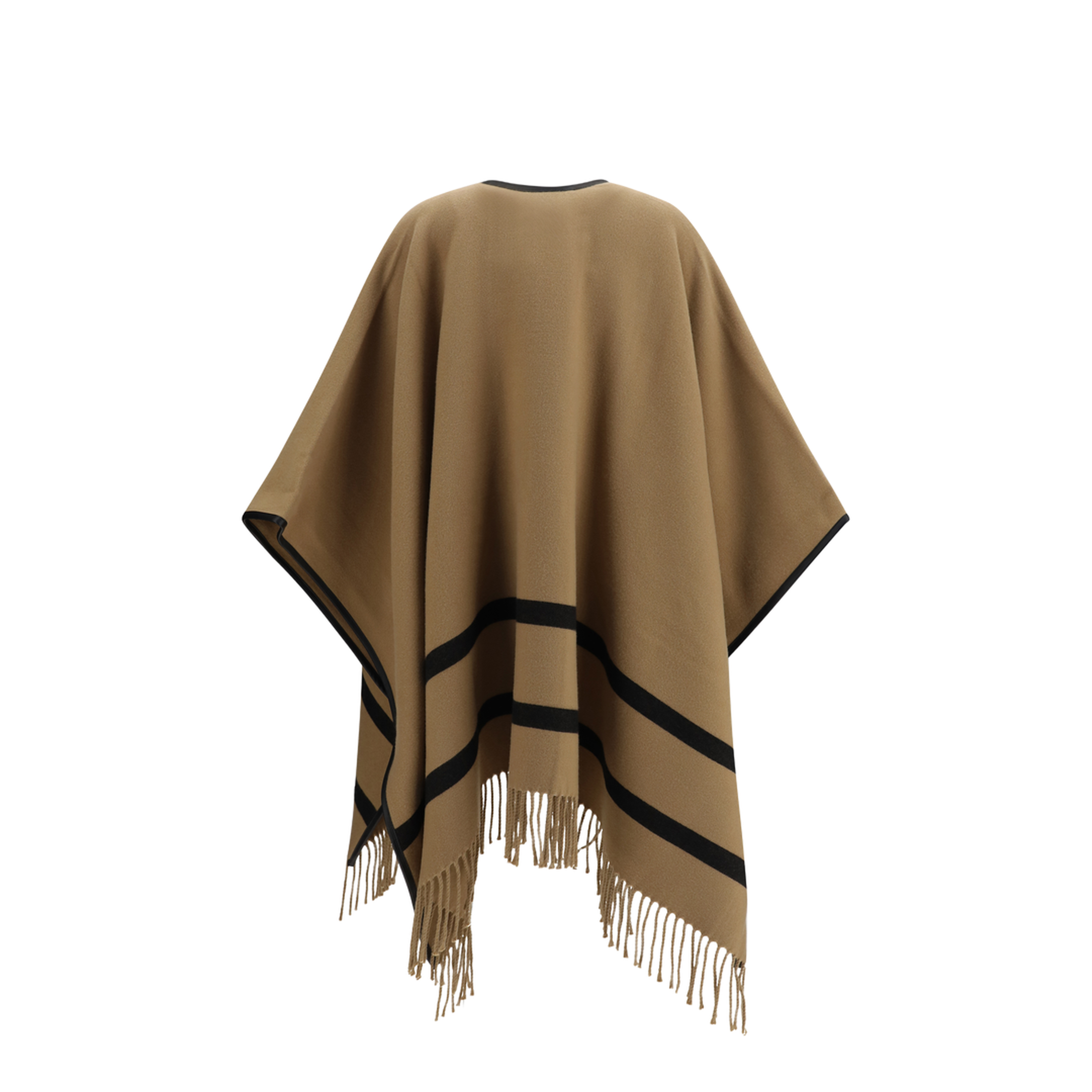 Aris Wool Poncho - Image 2