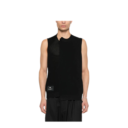 GFX Knitted Vest with Perforated Details - Image 2