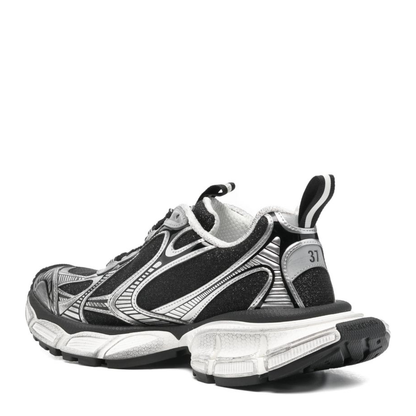 3XL Sneakers in Black and Silver with Glitter - Image 3