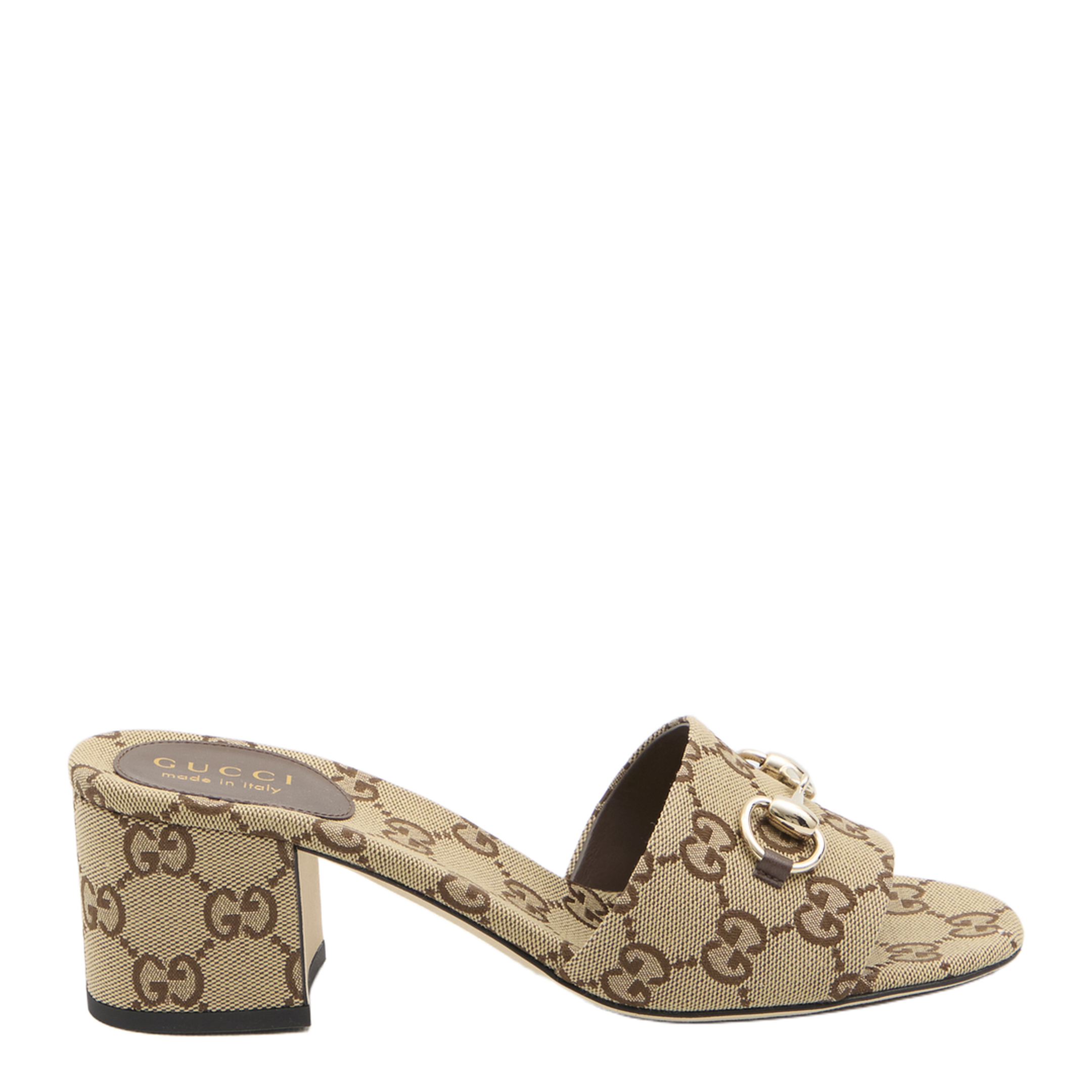 Slide Sandal with Horsebit - Image 1