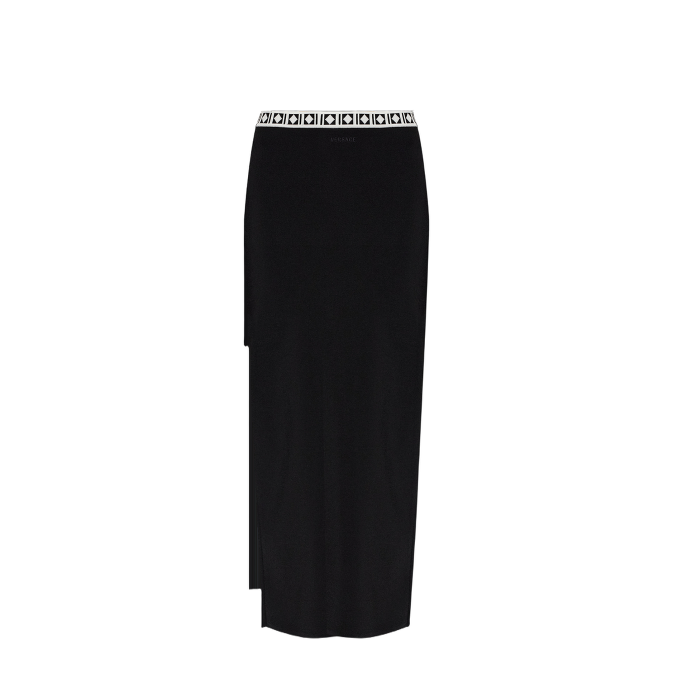 Skirt with back slit - Image 1