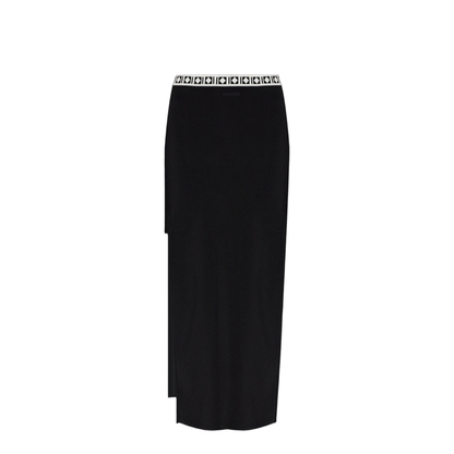 Skirt with back slit - Image 1