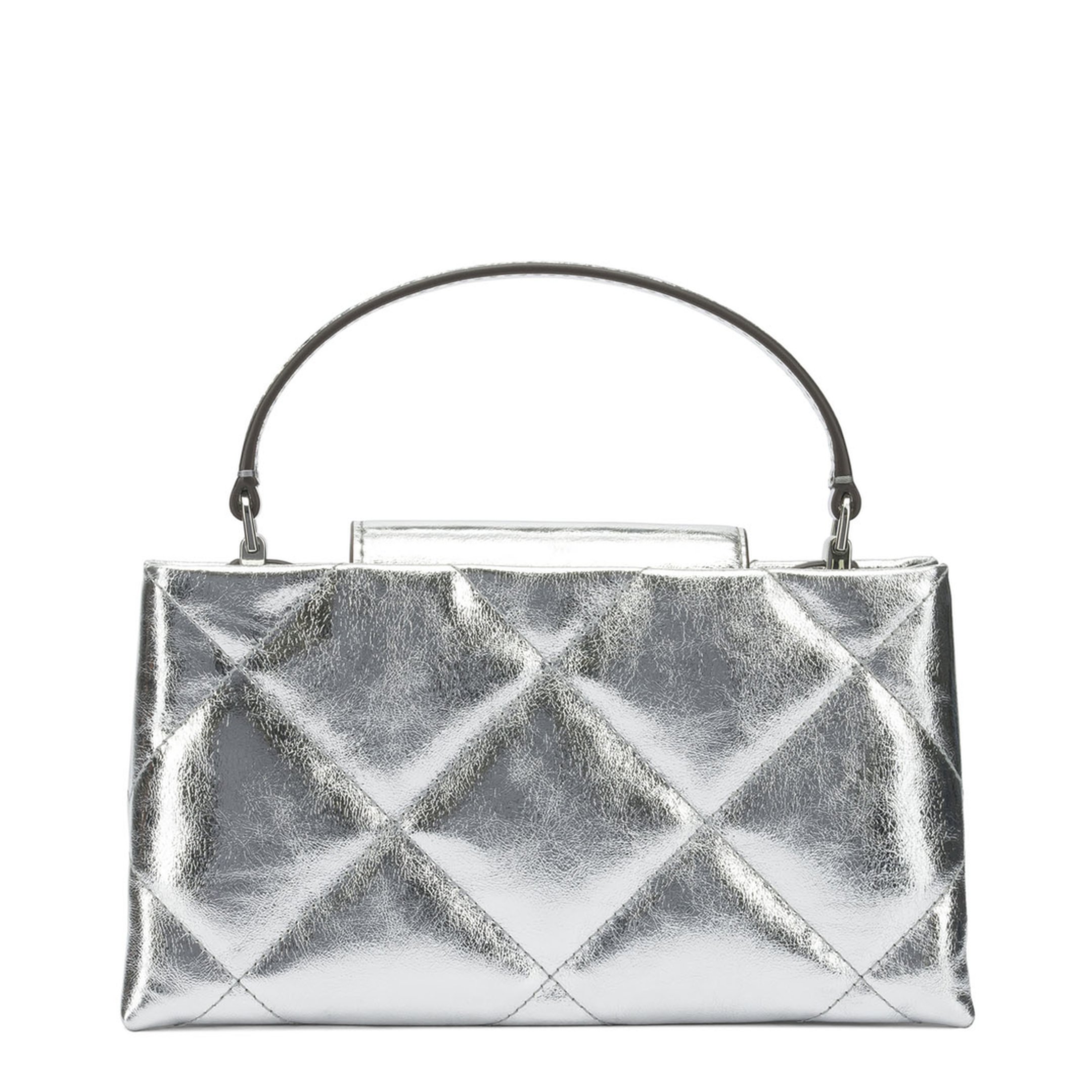 Mini Kira Diamond-Quilted Tote Bag - Image 3