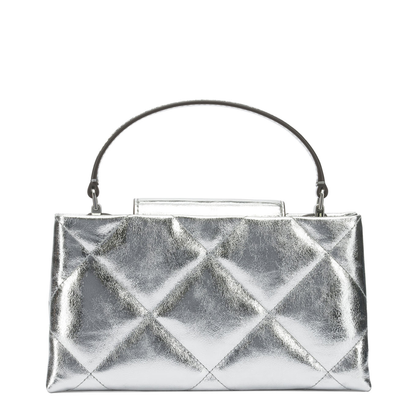 Mini Kira Diamond-Quilted Tote Bag - Image 3