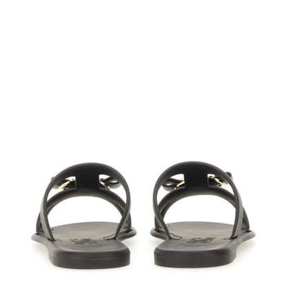 Black Leather Flats - Image 4