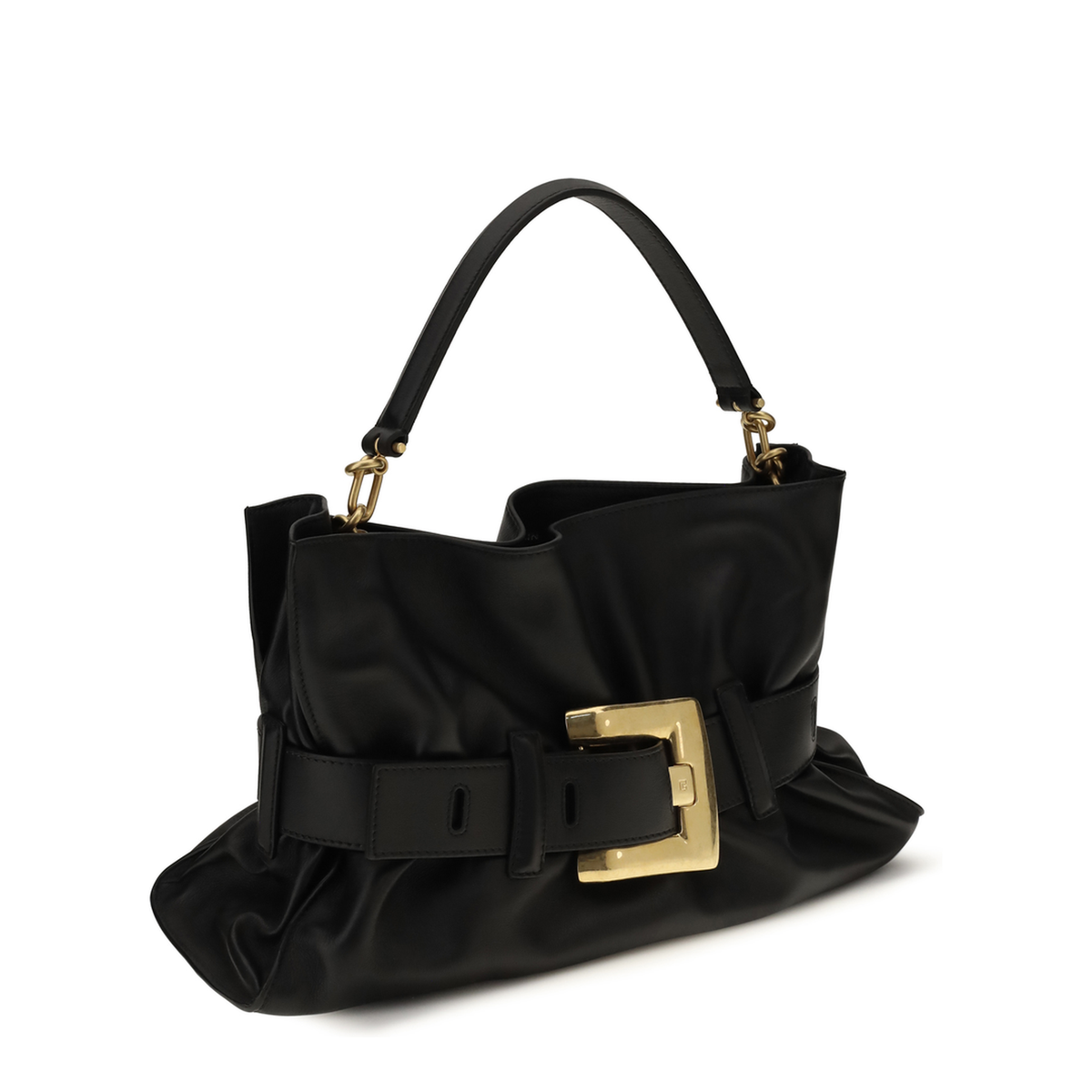 Anthem Medium Calfskin Handbag - Black - Image 2