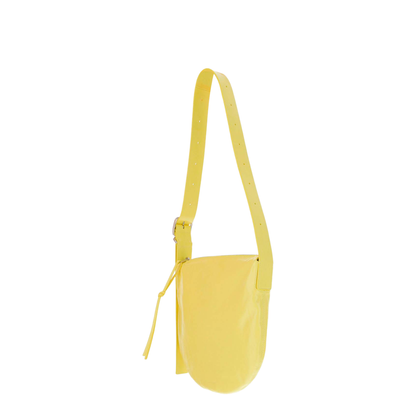 Crinkled Leather Small Shoulder Bag - Image 2