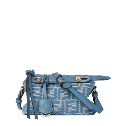 By The Way Soft Mini
Blue Denim Effect FF Jacquard Mini Bag - Image 2