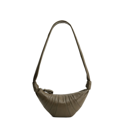 Croissant Small Leather Shoulder Bag - Image 1