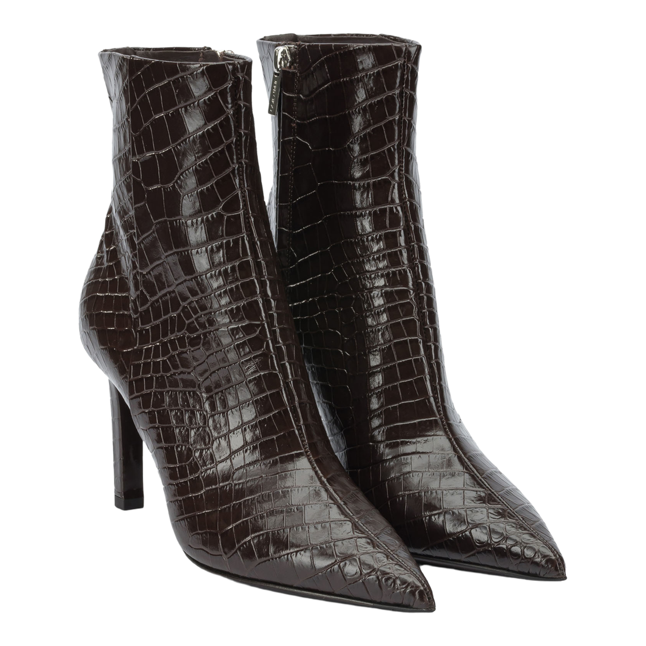 Zippered Ankle Boots 85Mm - Image 2