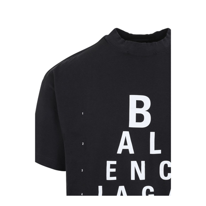 Black Mock Neck Drop Shoulder Short Sleeves - Image 2