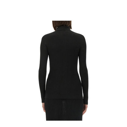 Ribbed Sweater Black - Image 3